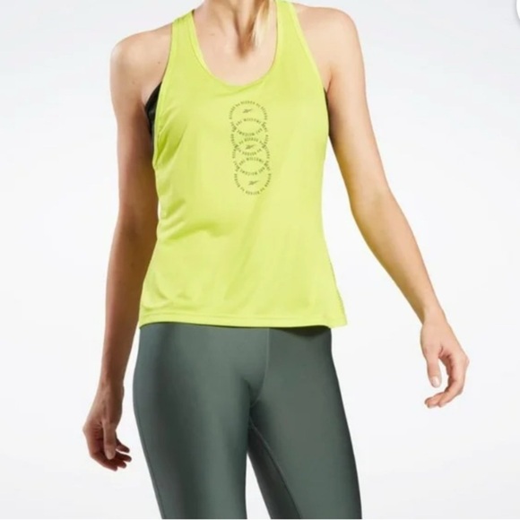 Reebok Apparel Women's Running Graphic Tank size Medium New - Picture 1 of 6